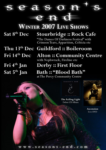 Live Shows In December 2007